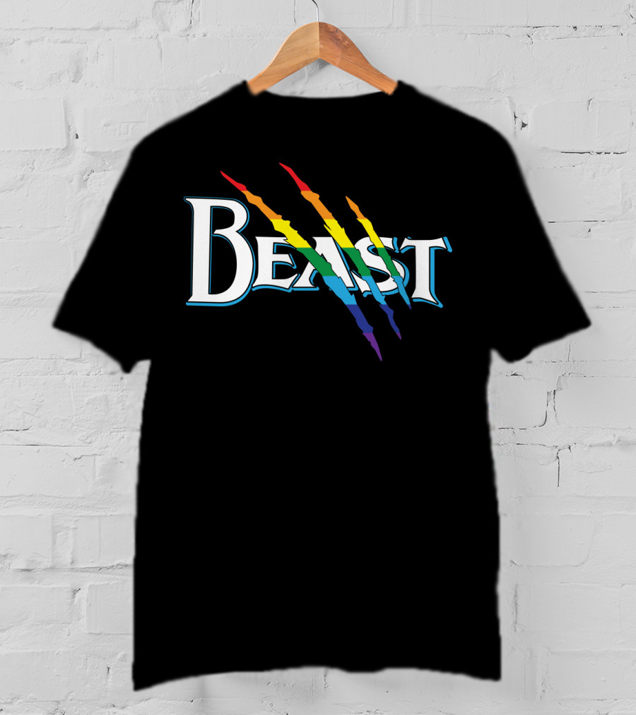 Beast Rainbow Claw Marks T-Shirt