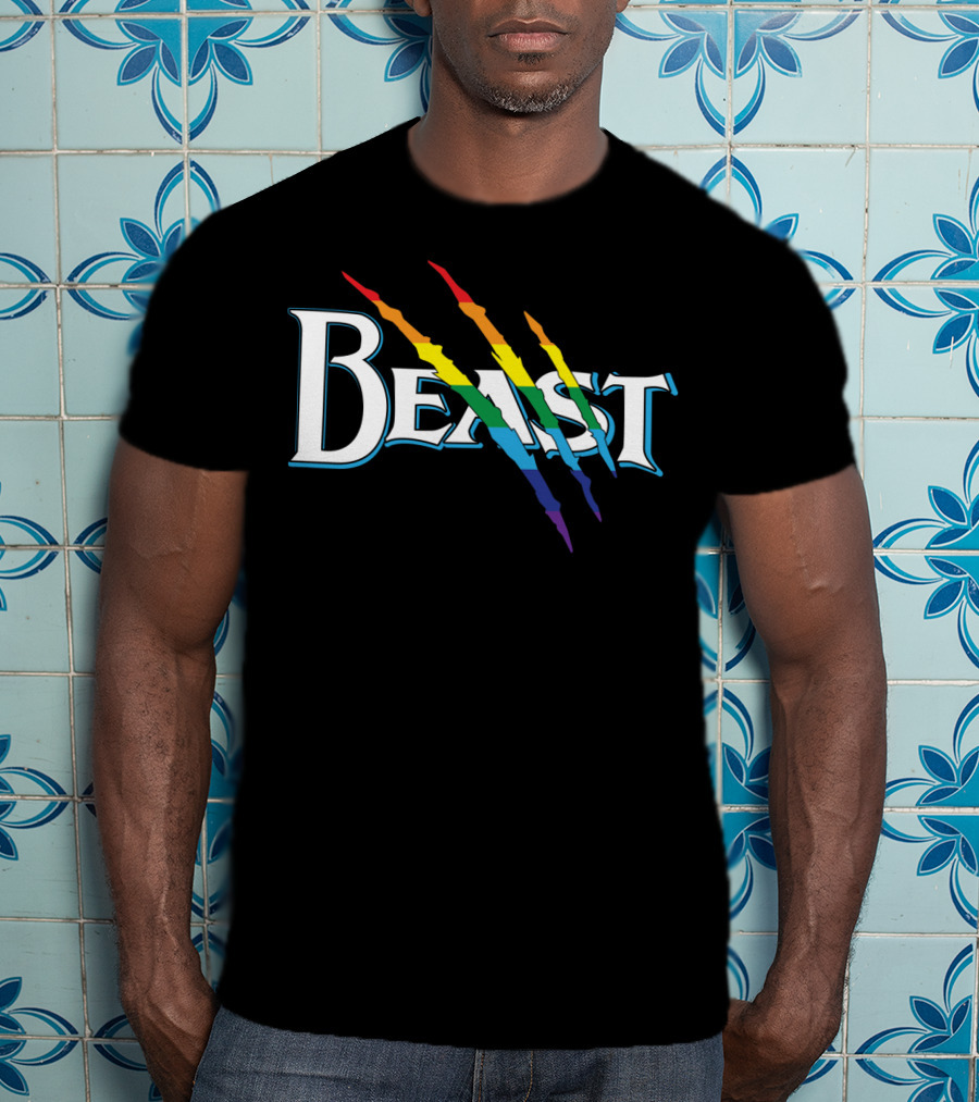 Beast Rainbow Claw Marks T-Shirt