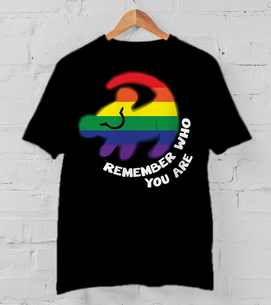 Remember Who You Are Pride Lion T-Shirt
