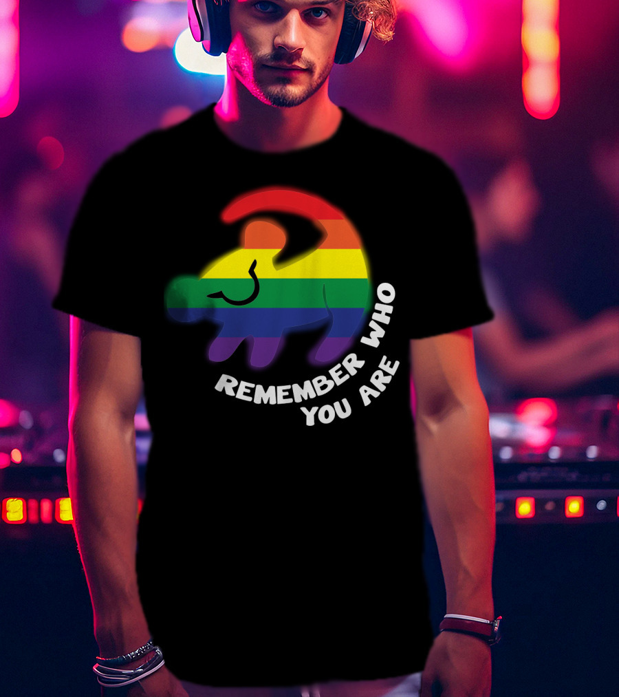 Remember Who You Are Pride Lion T-Shirt