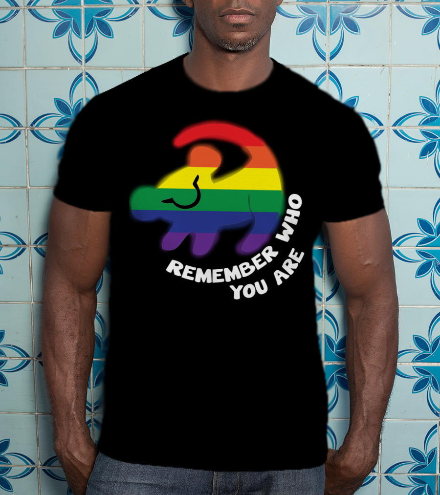 Remember Who You Are Pride Lion T-Shirt