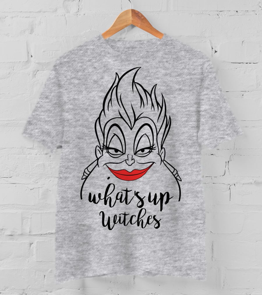 What's Up Witches Ursula Disney Villain T-Shirt