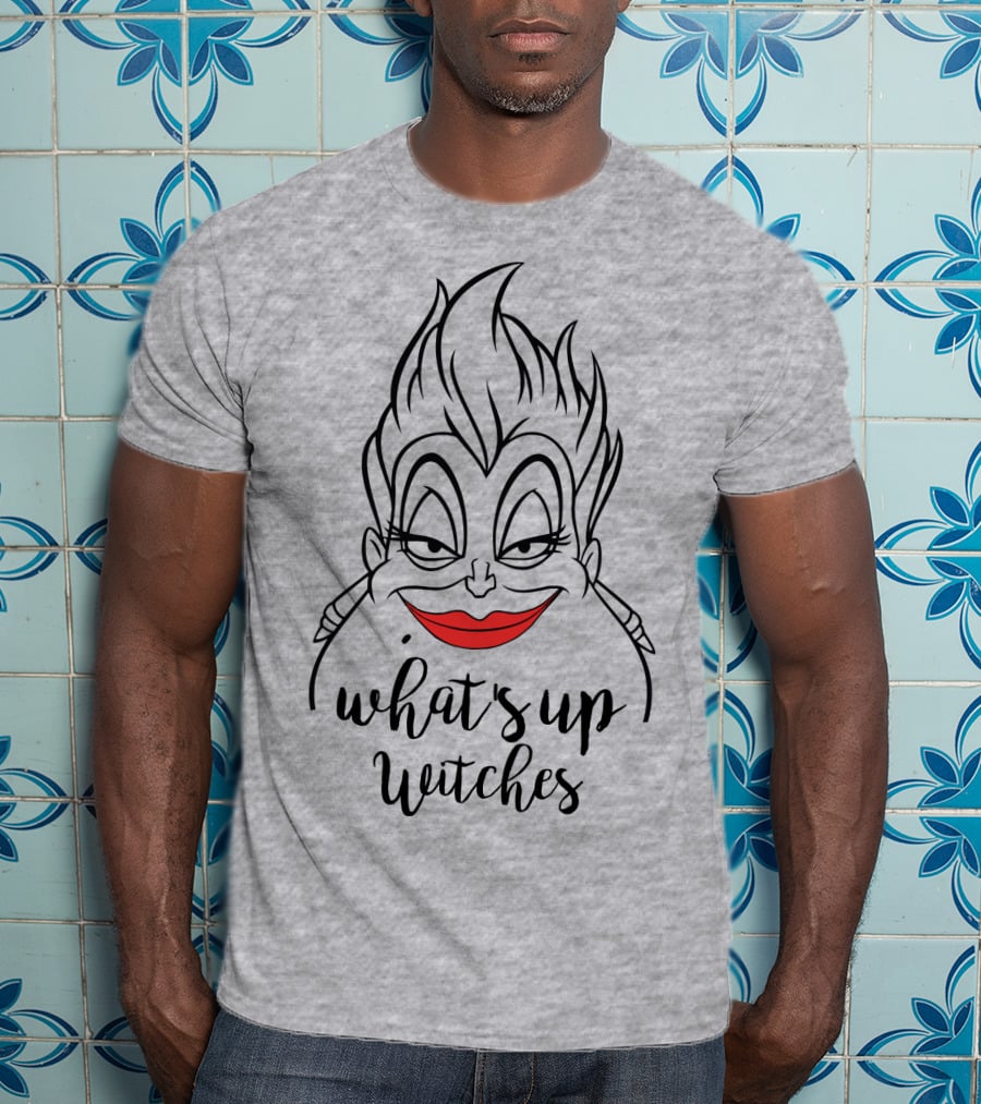 What's Up Witches Ursula Disney Villain T-Shirt