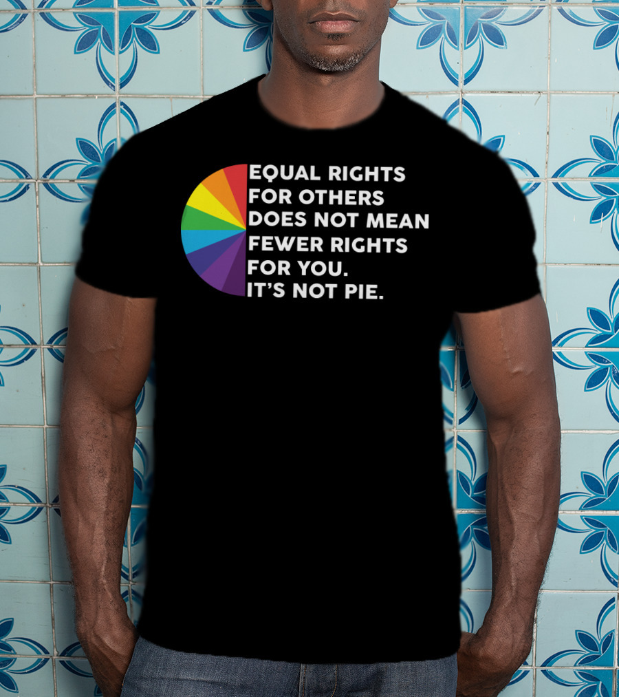 Equal Rights For Others Does Not Mean Fewer Rights For You It's Not Pie T-Shirt