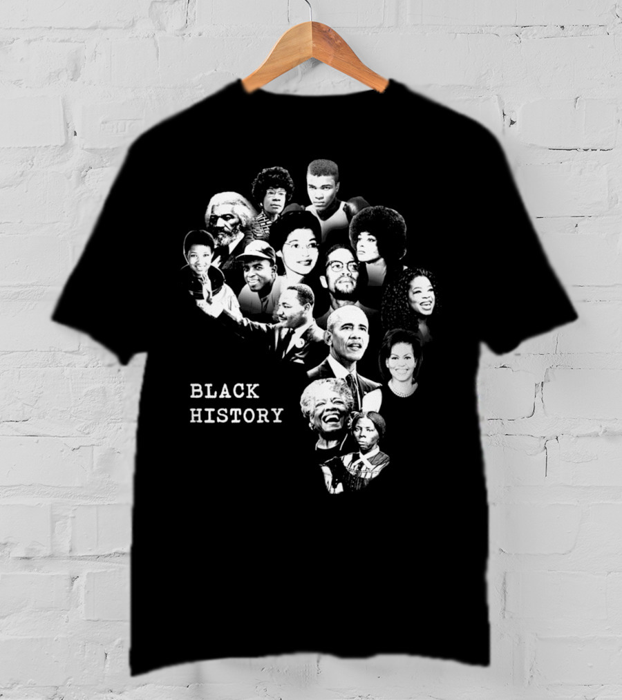 Black History Icons And Influential Figures T-Shirt