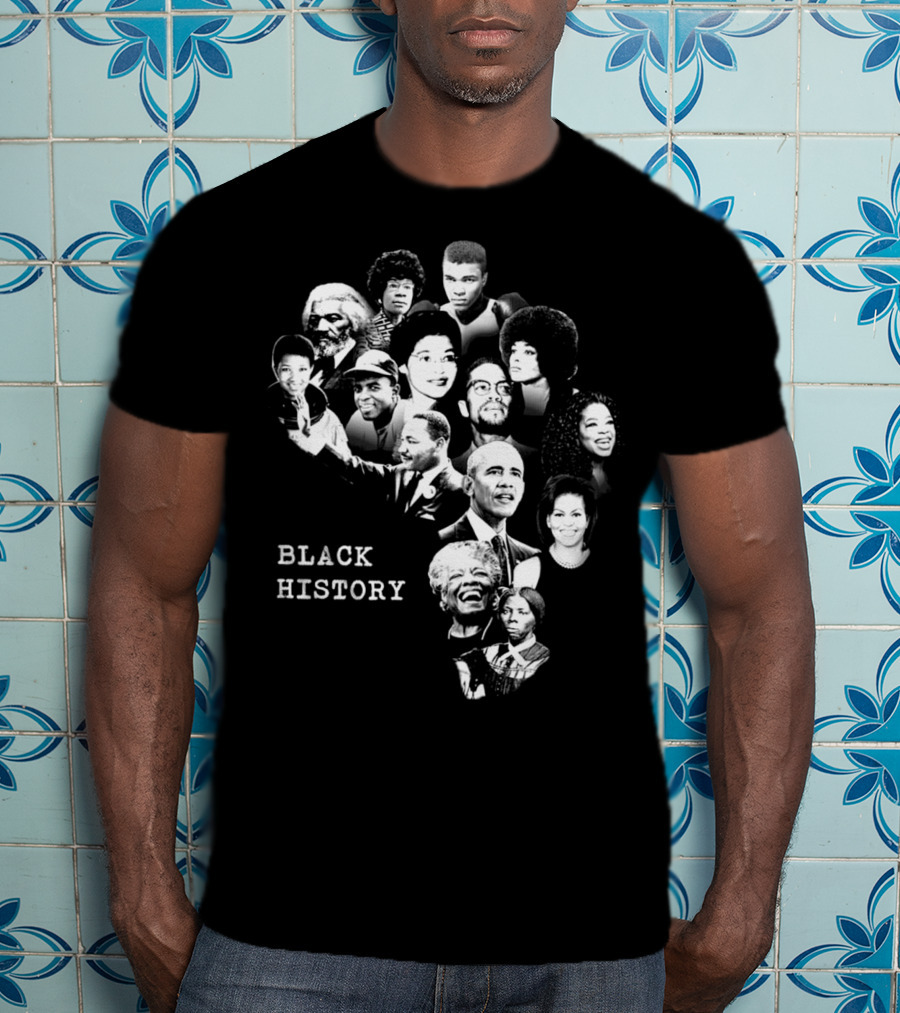 Black History Icons And Influential Figures T-Shirt