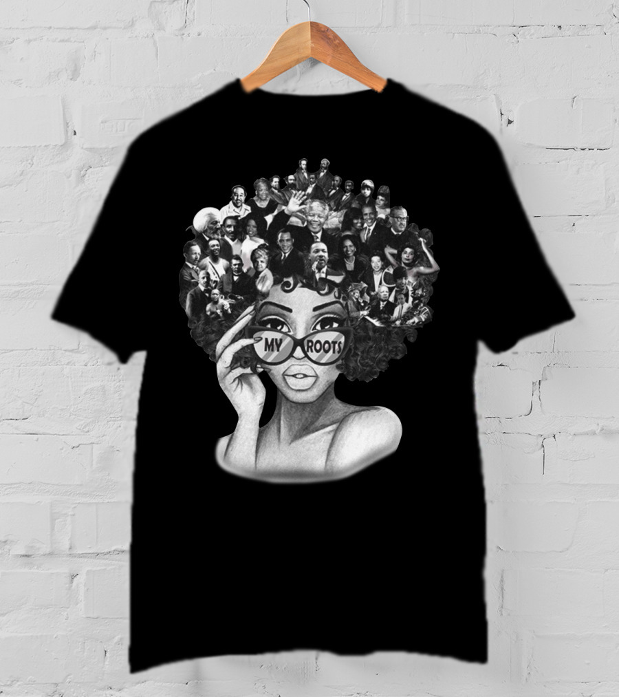 My Roots Influential Icons Collage T-Shirt