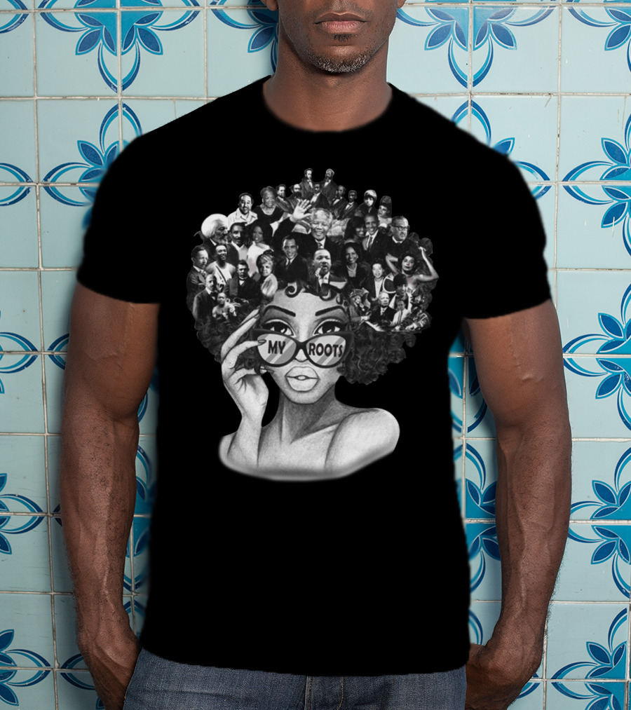 My Roots Influential Icons Collage T-Shirt