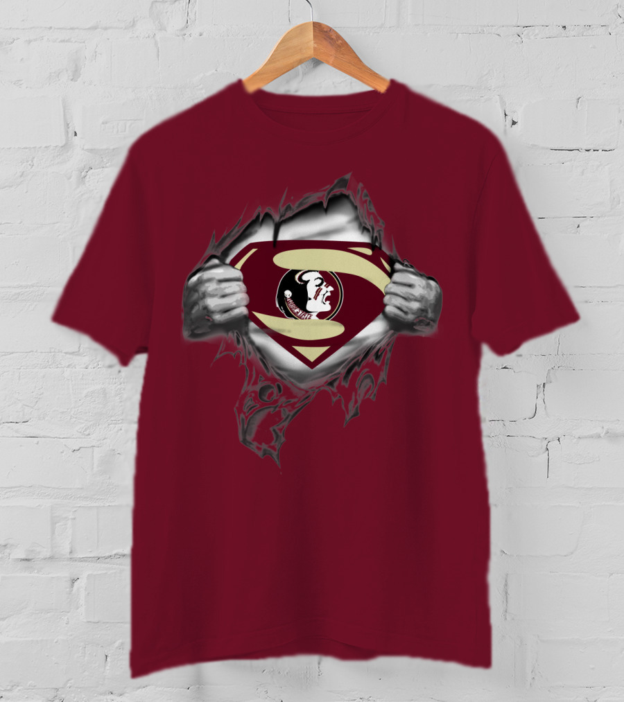 Seminoles Superman Logo Mashup T-Shirt