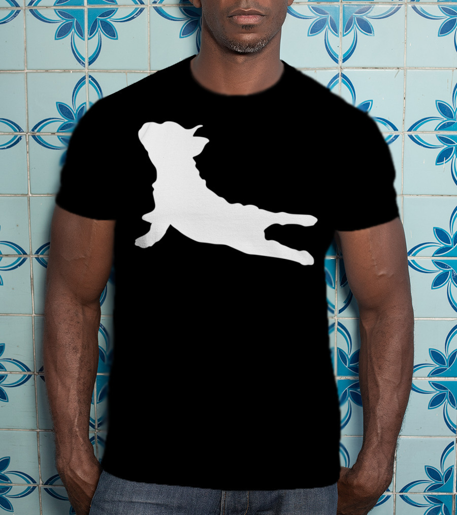 French Bulldog Yoga Pose T-Shirt