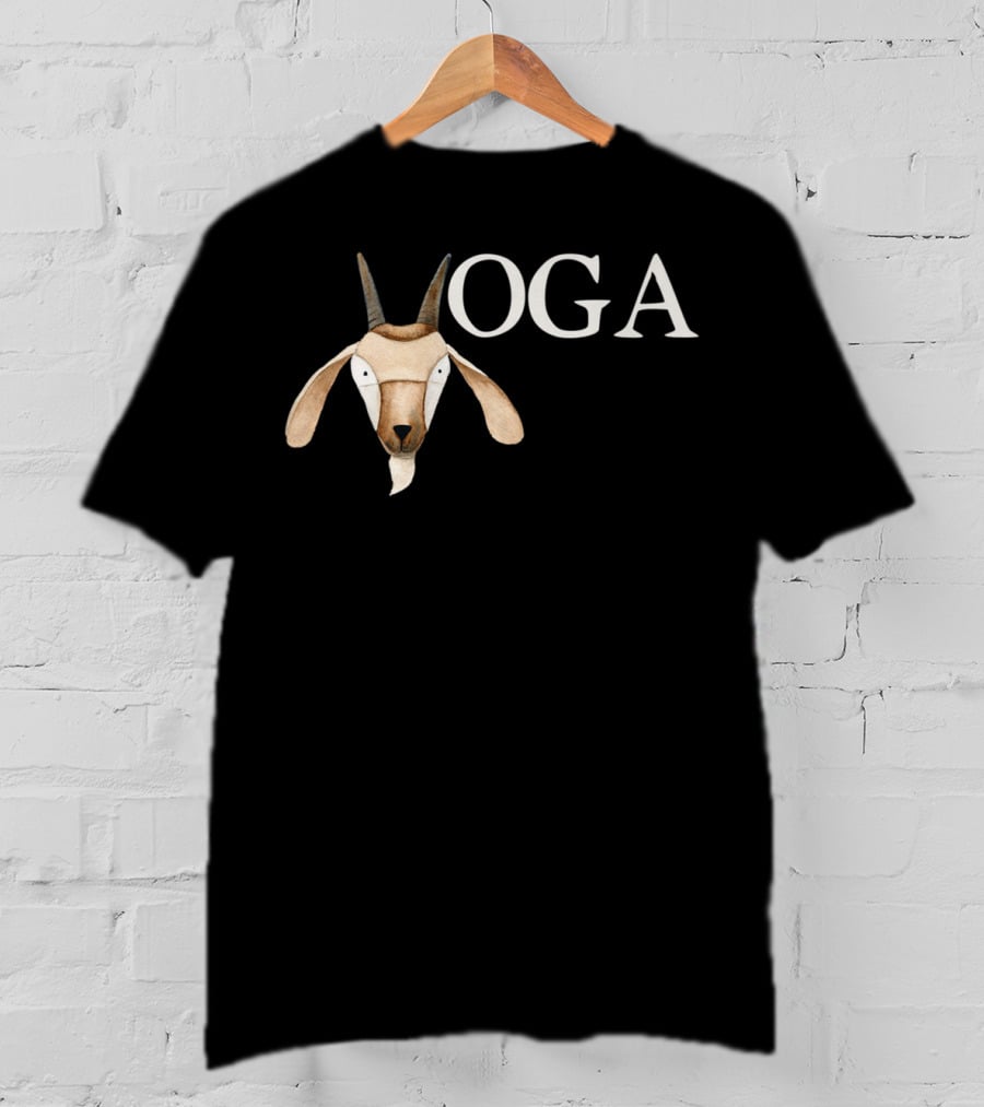 Goat Yoga OGA Funny Gym Class Studio T-Shirt