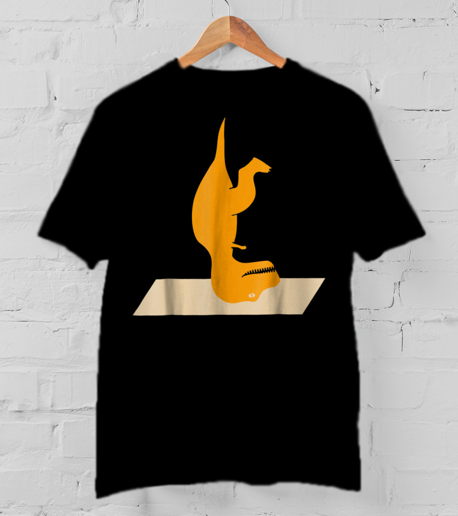 Sirsasana Rex Funny Yoga Dinosaur Lovers T-Shirt