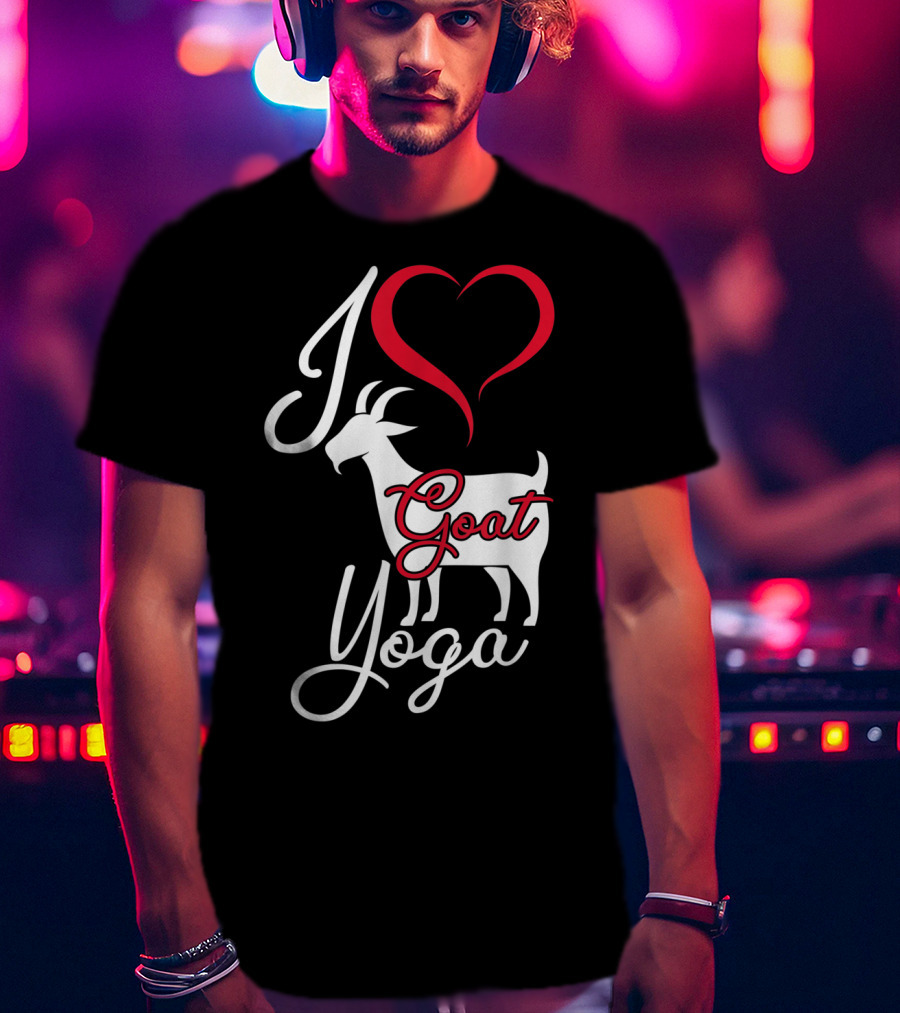 I Love Goat Yoga T-Shirt
