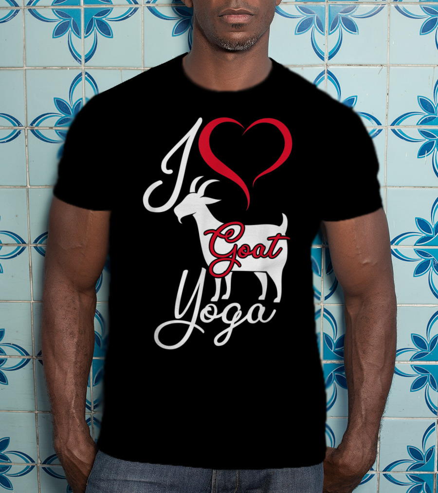 I Love Goat Yoga T-Shirt
