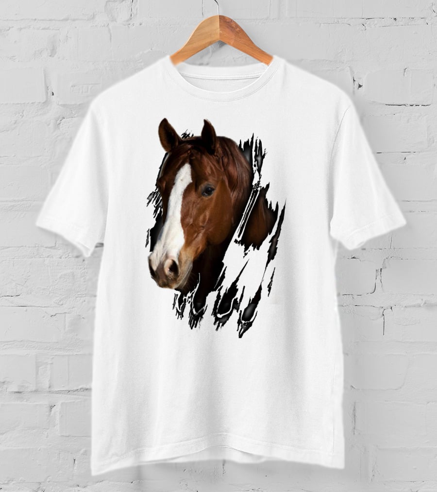 American Quarter Horse Beauty Rugged Elegance T-Shirt