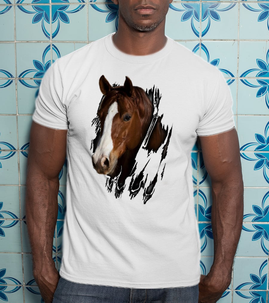 American Quarter Horse Beauty Rugged Elegance T-Shirt