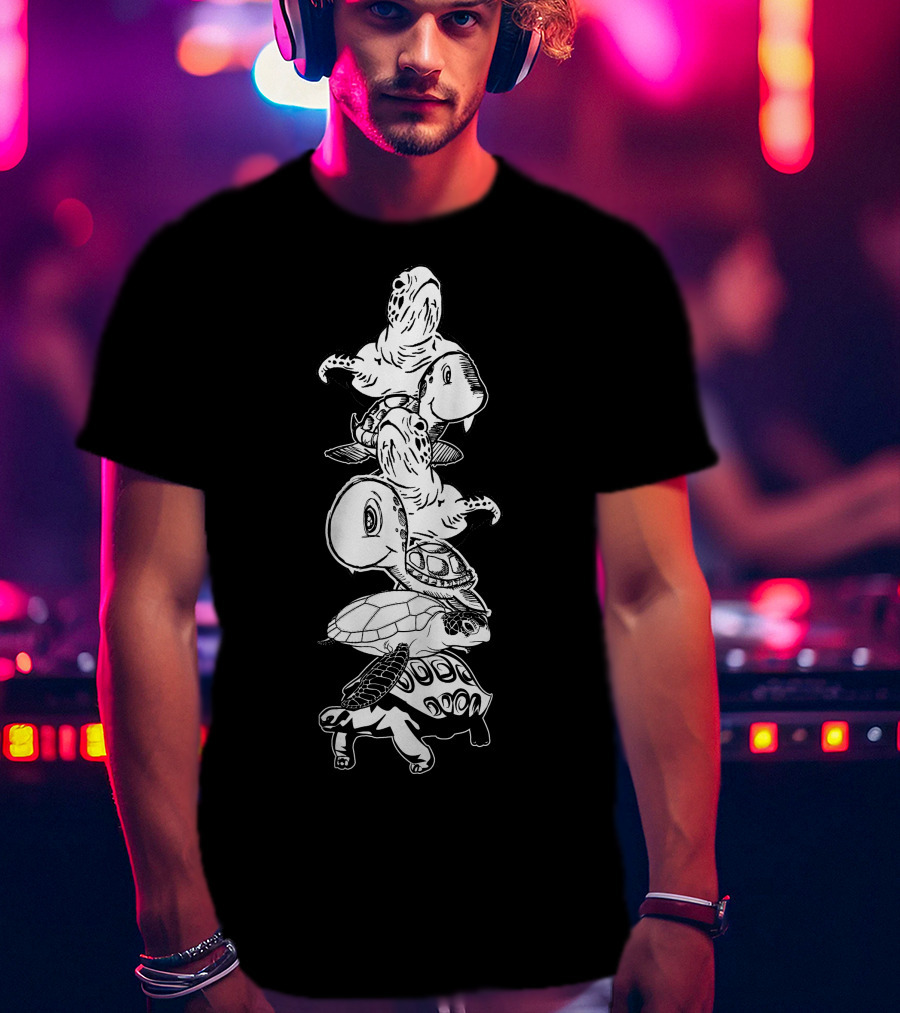 Turtles Evolution Stack T-Shirt