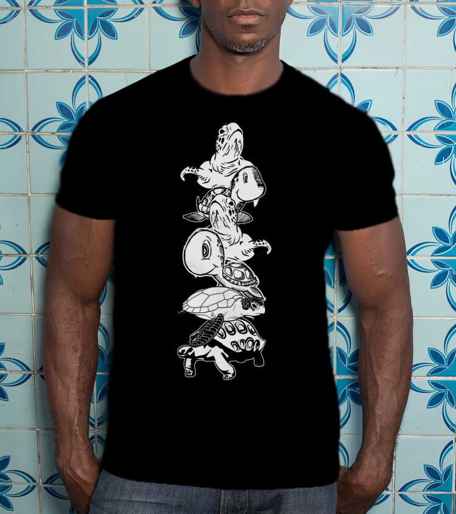 Turtles Evolution Stack T-Shirt