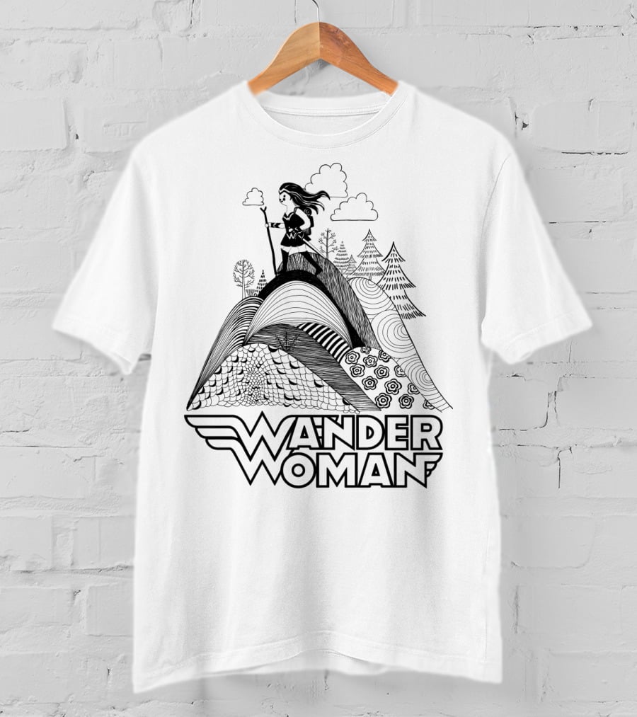 Wander Woman Hiking Adventure T-Shirt