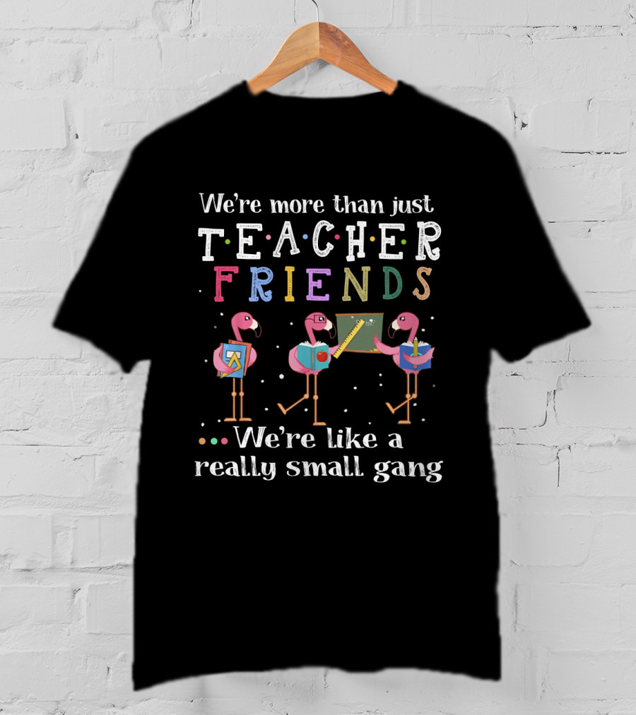 We're More Than Just Teacher Friends We're Like A Really Small Gang T-Shirt