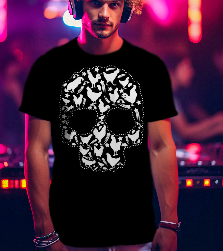 Chickens Skull T-Shirt