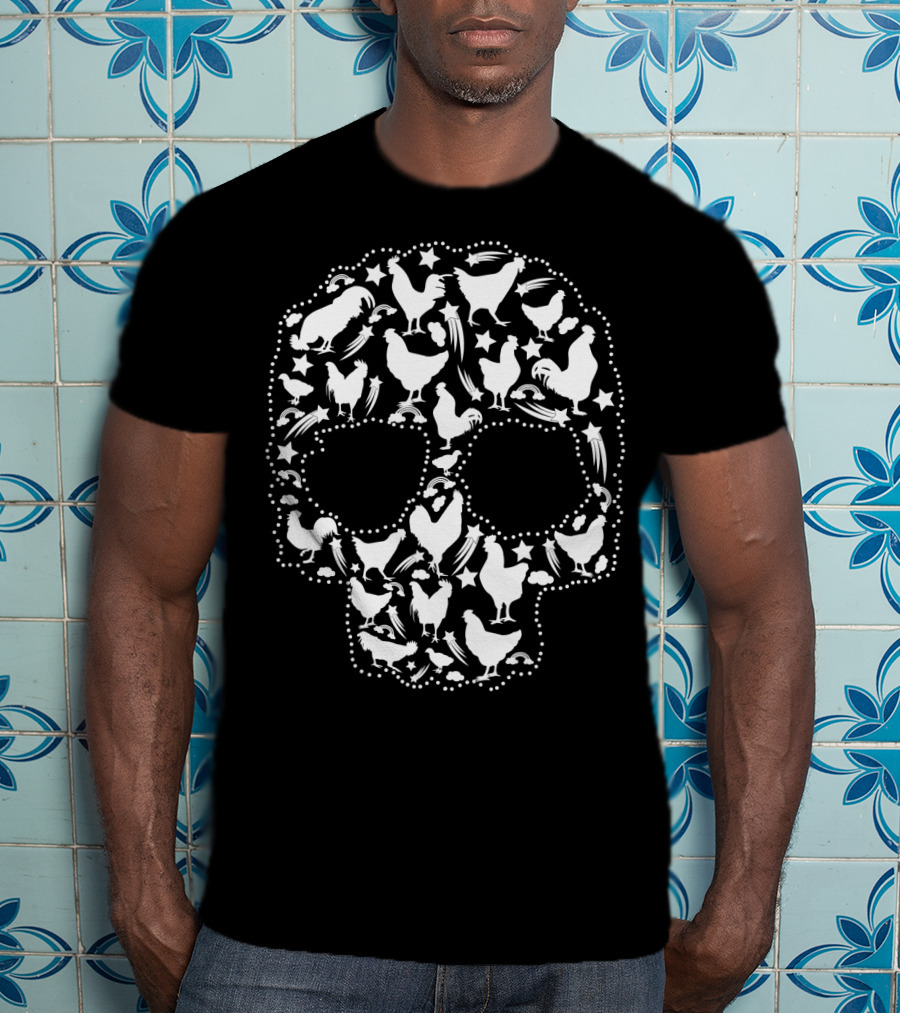 Chickens Skull T-Shirt