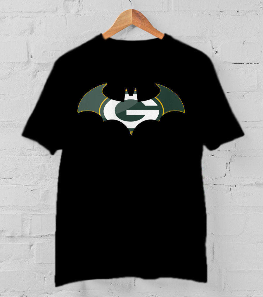 Green Bay Packers Batman T-Shirt