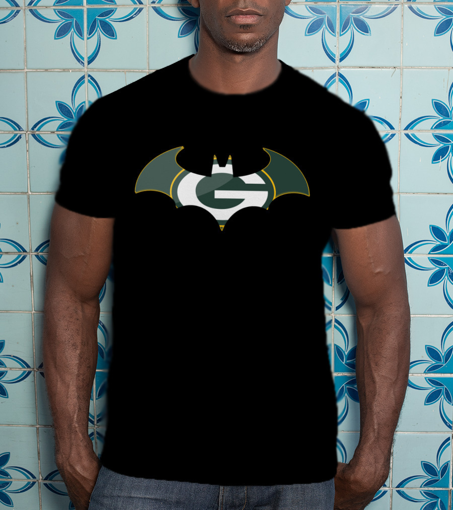Green Bay Packers Batman T-Shirt
