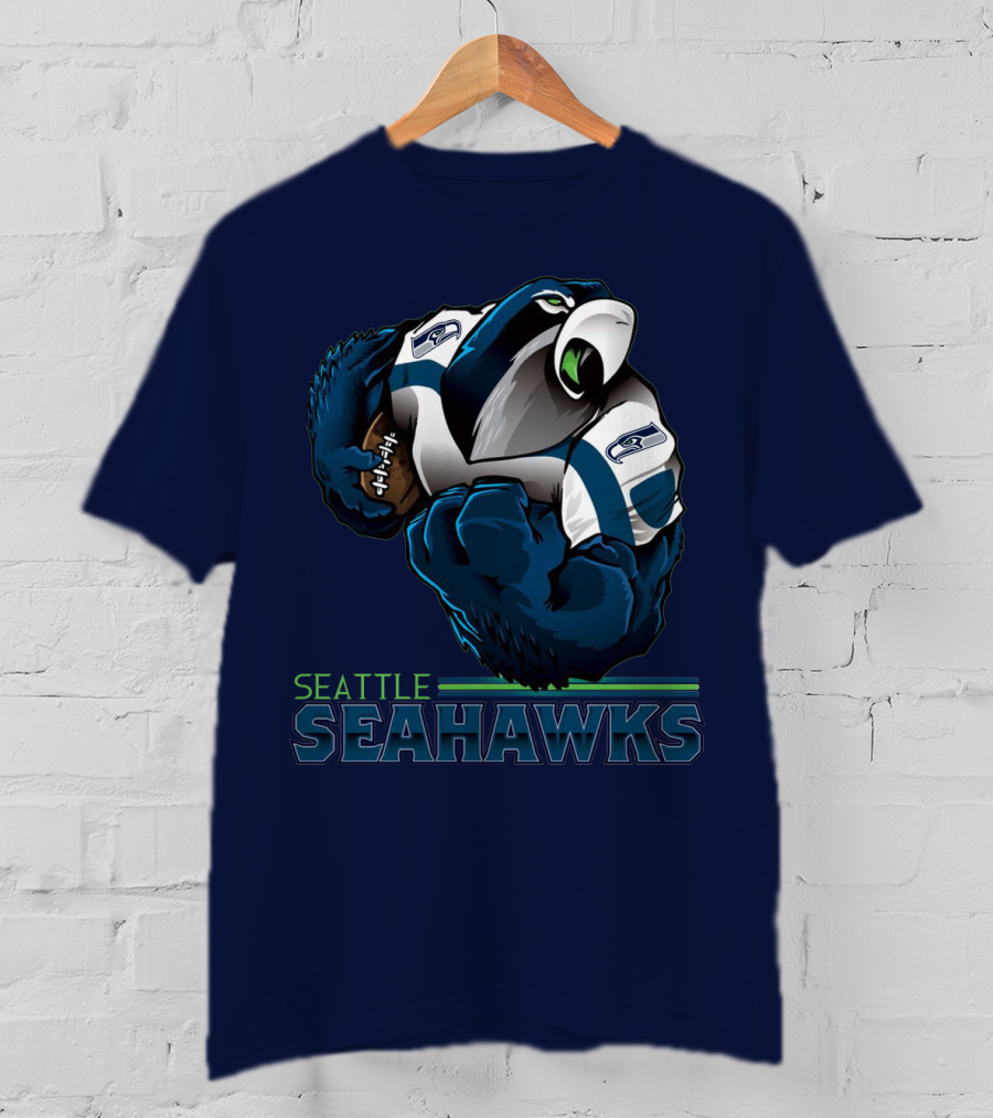 Seattle Seahawks Football Hawk Athlete T-Shirt