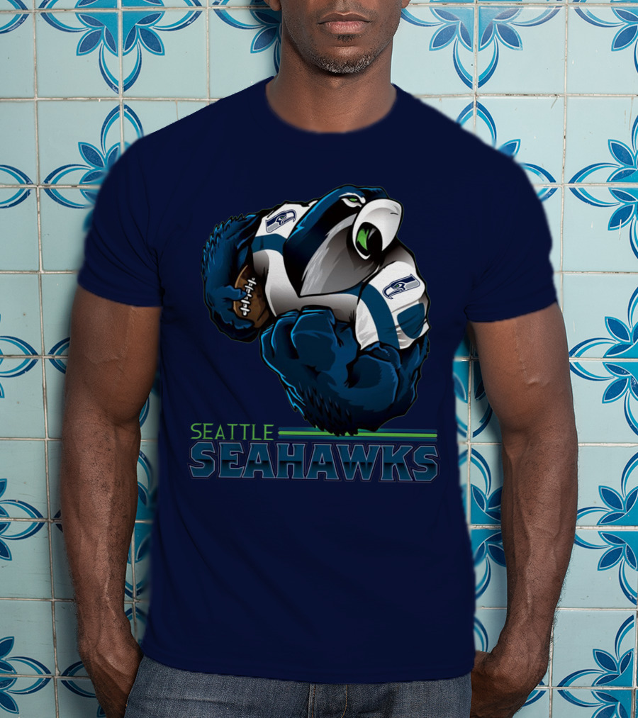 Seattle Seahawks Football Hawk Athlete T-Shirt