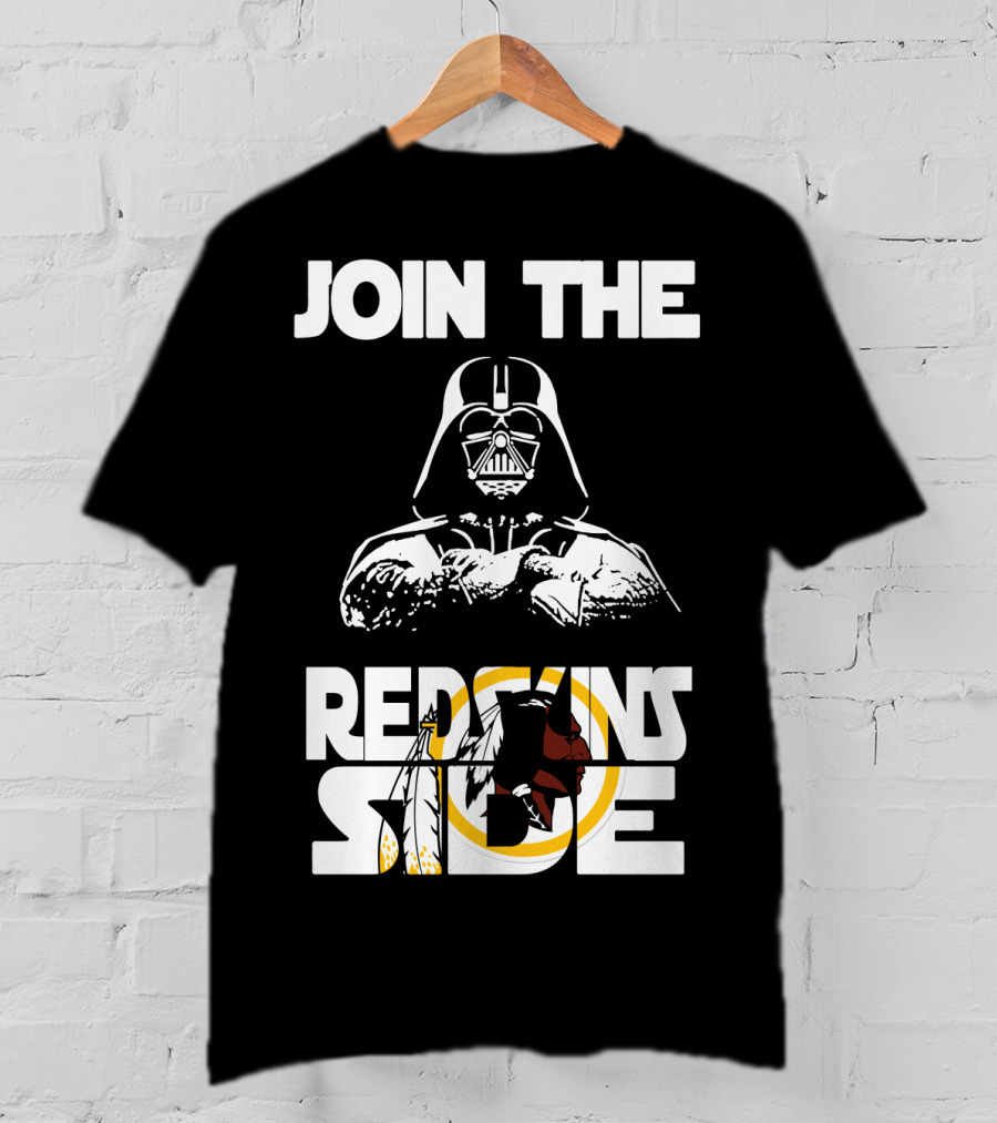 Join The Redskins Side T-Shirt