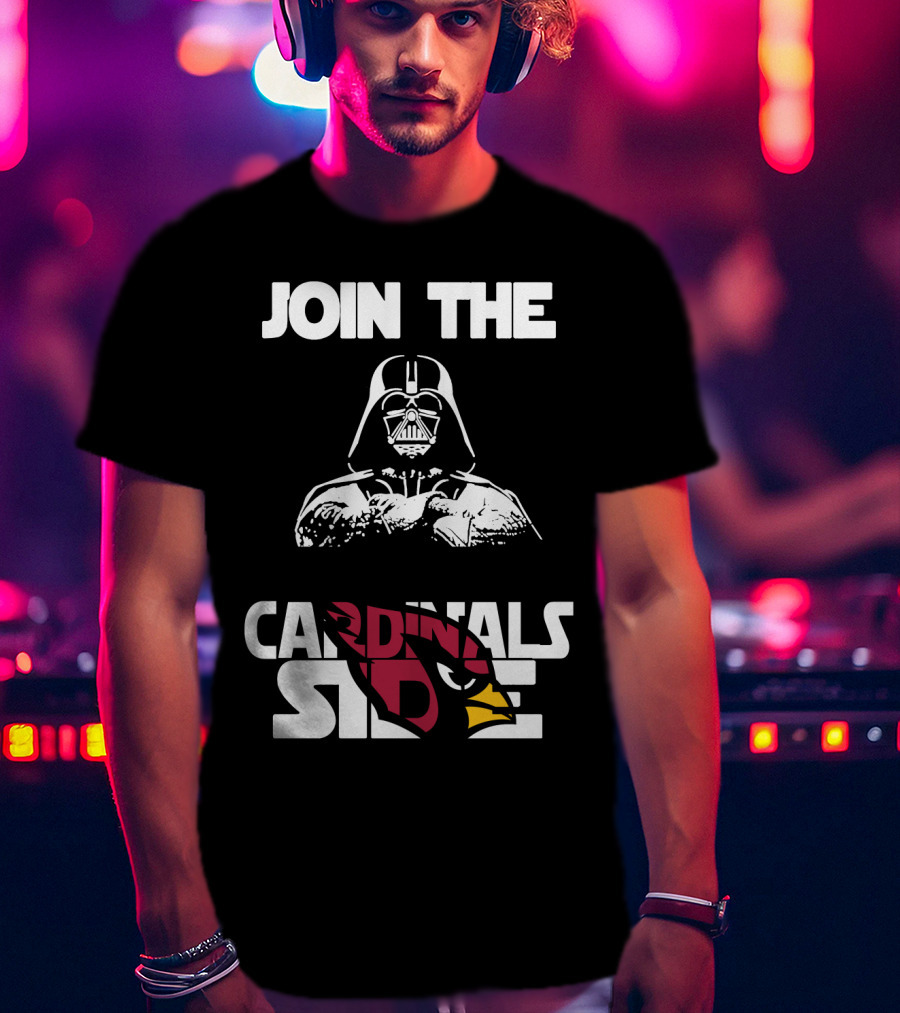 Join The Cardinals Side Arizona Cardinals T-Shirt
