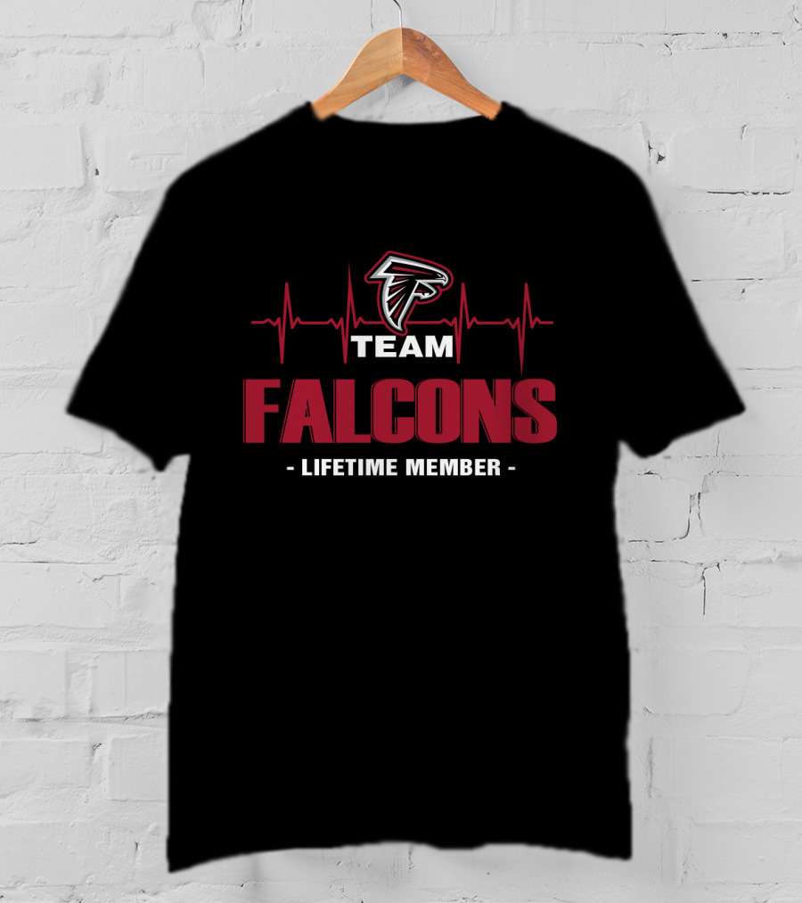 Atlanta Falcons Team Lifetime Member T-Shirt