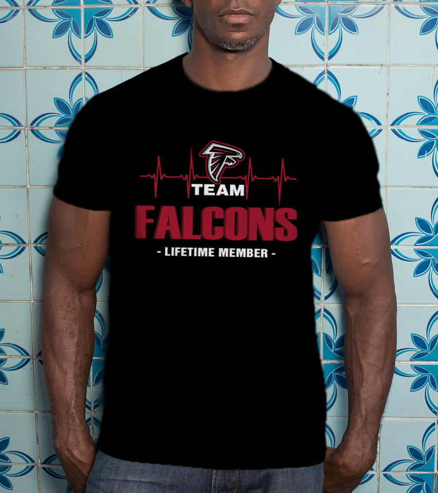 Atlanta Falcons Team Lifetime Member T-Shirt
