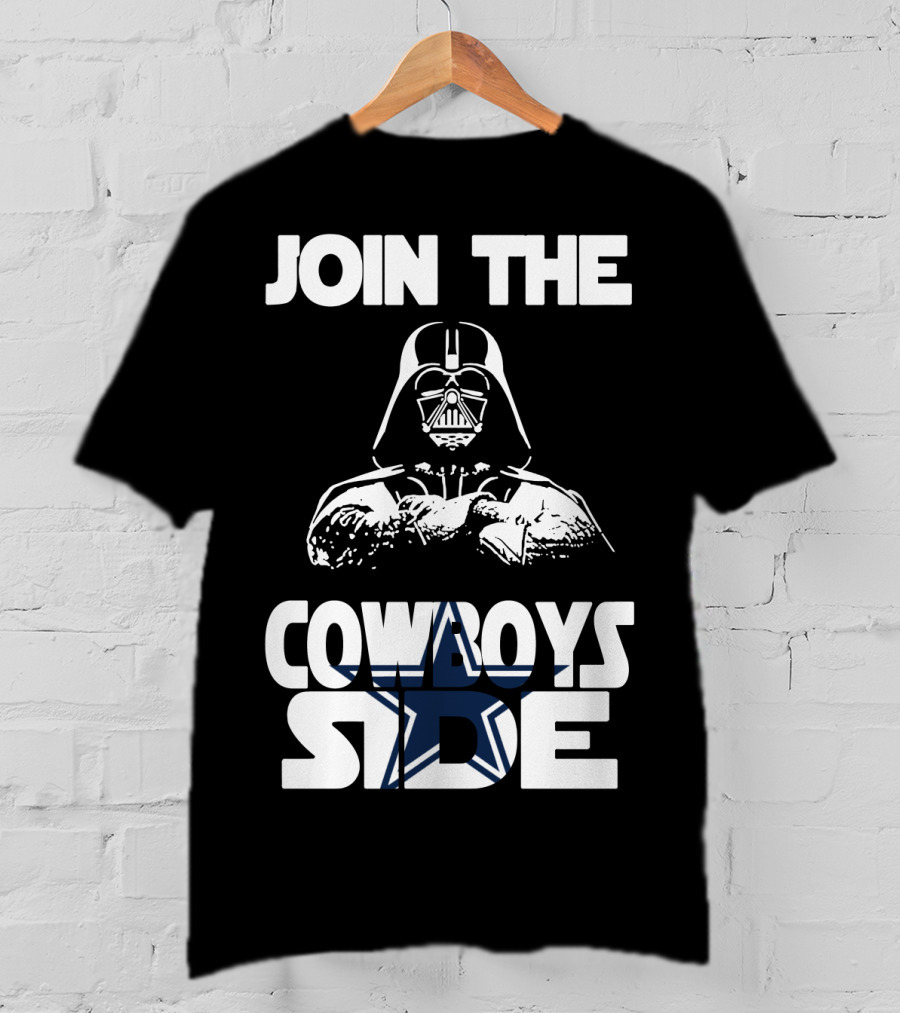 Join The Cowboys Side Dallas Cowboys Fans T-Shirt