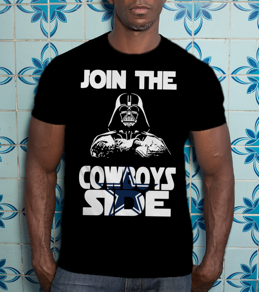 Join The Cowboys Side Dallas Cowboys Fans T-Shirt