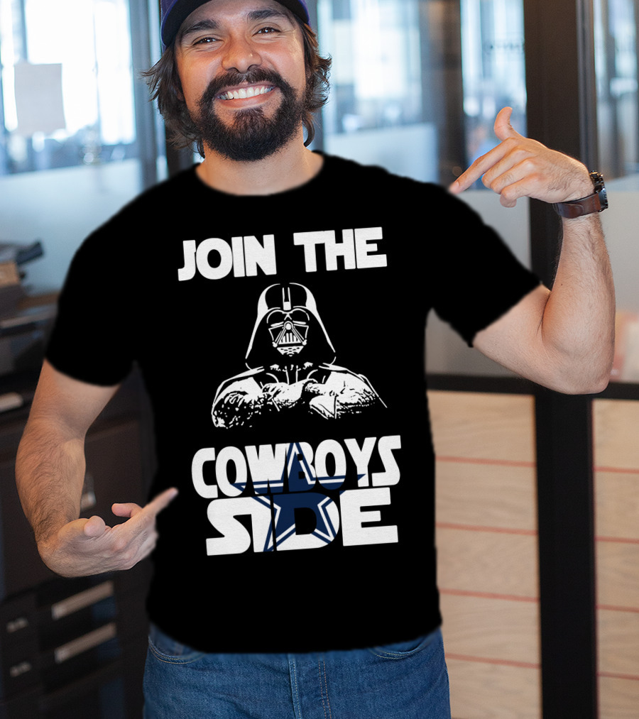 Join The Cowboys Side Dallas Cowboys Fans T-Shirt
