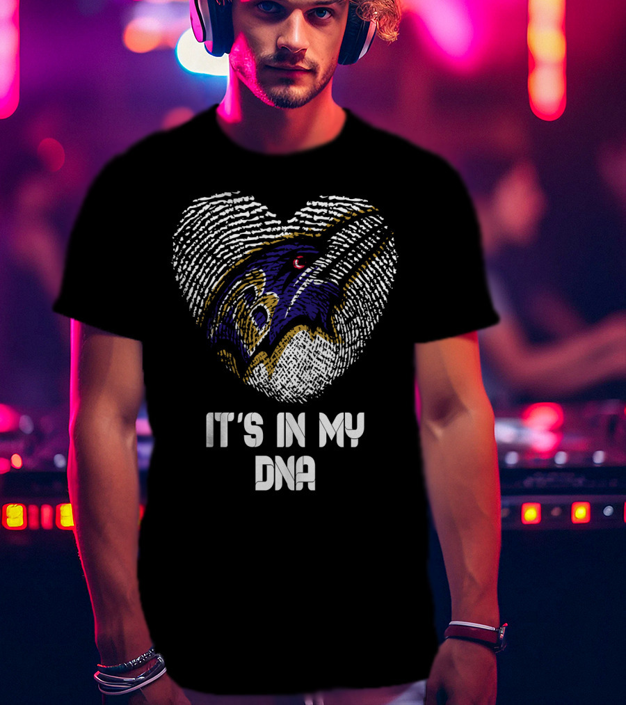 It's In My Dna Baltimore Ravens T-Shirt