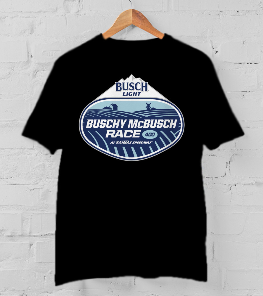 Busch Light Buschy McBusch Race 400 At Kansas Speedway T-Shirt
