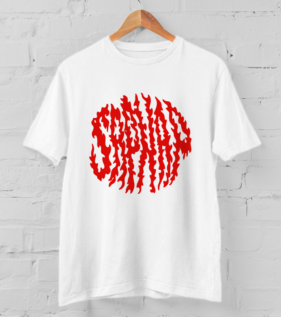 Sapnap Flame Name Red Fiery Merchandise T-Shirt