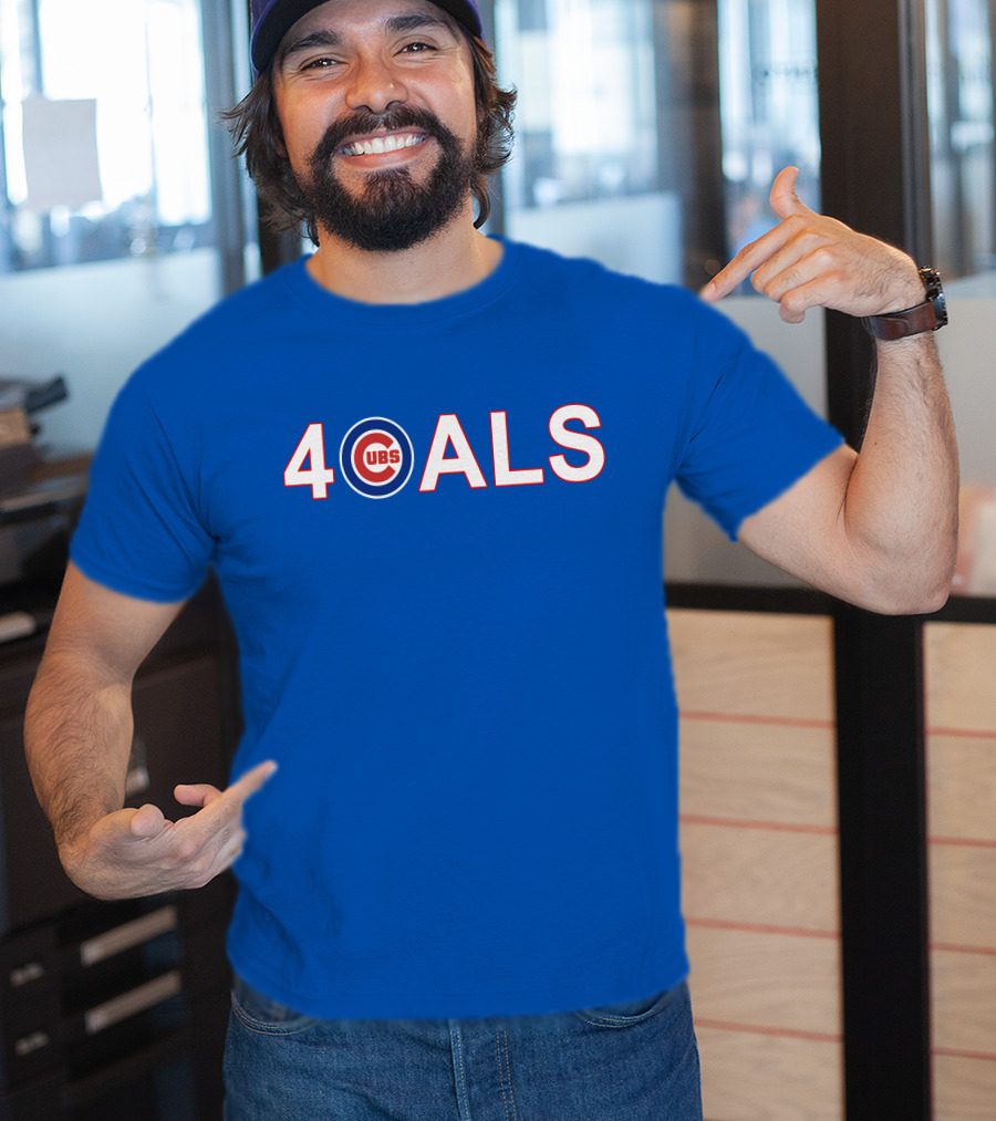 Cubs 4 ALS Charity Support T-Shirt