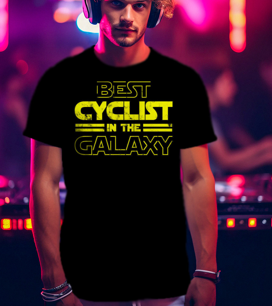 Best Cyclist In The Galaxy T-Shirt