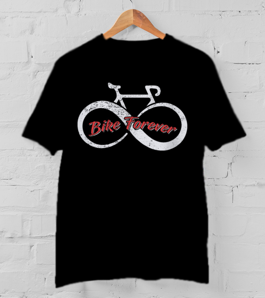 Bicycle Girls Bike Riding Bike Sport Bike Forever T-Shirt