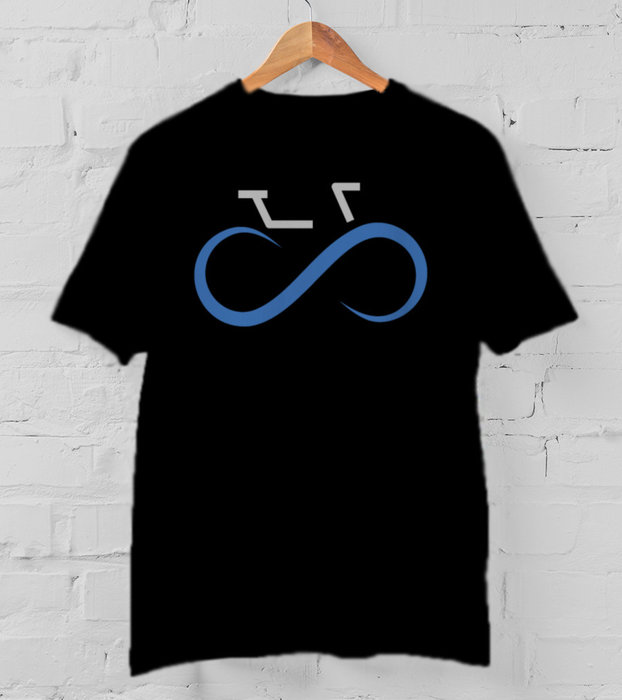 Bike Cycling Infinity Symbol Forever T-Shirt