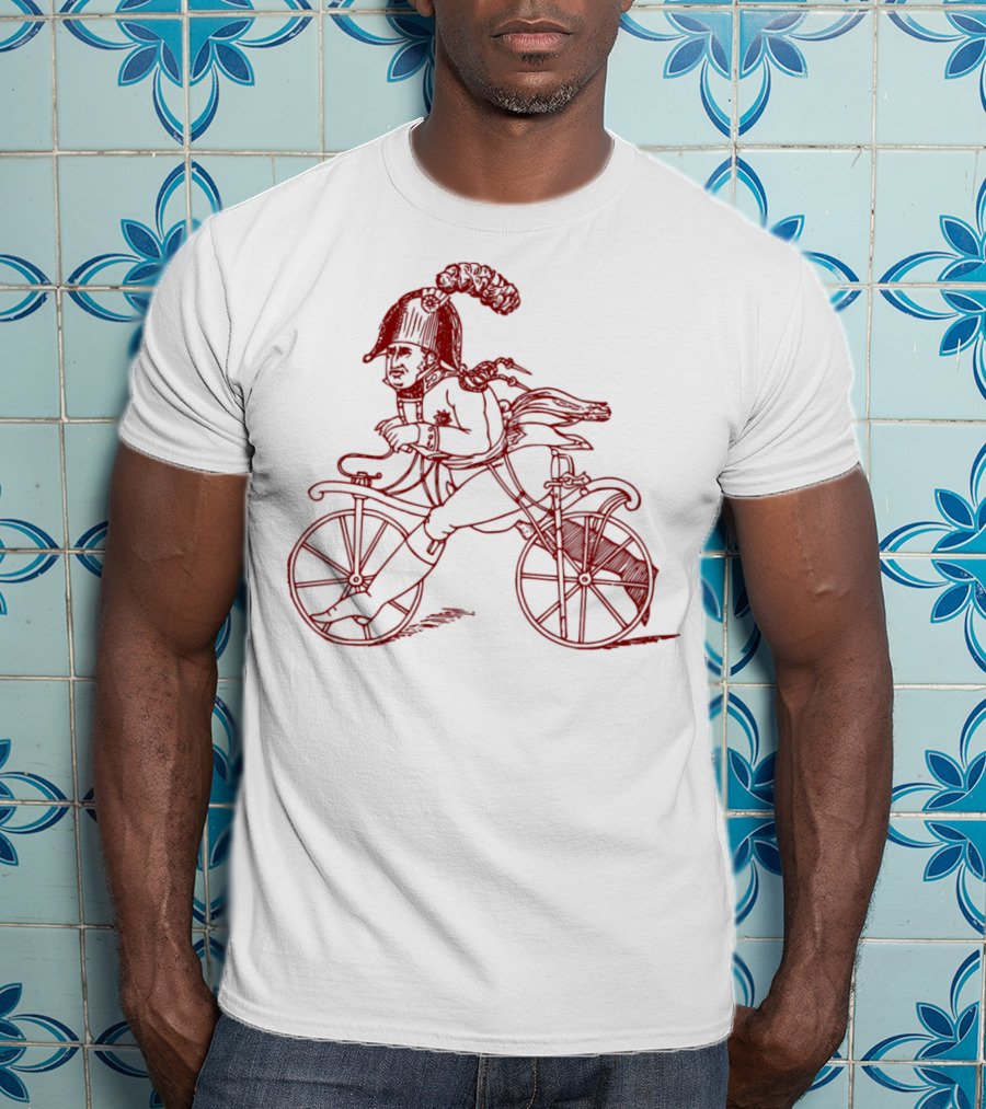 Napoleon France Bicycle Riding T-Shirt