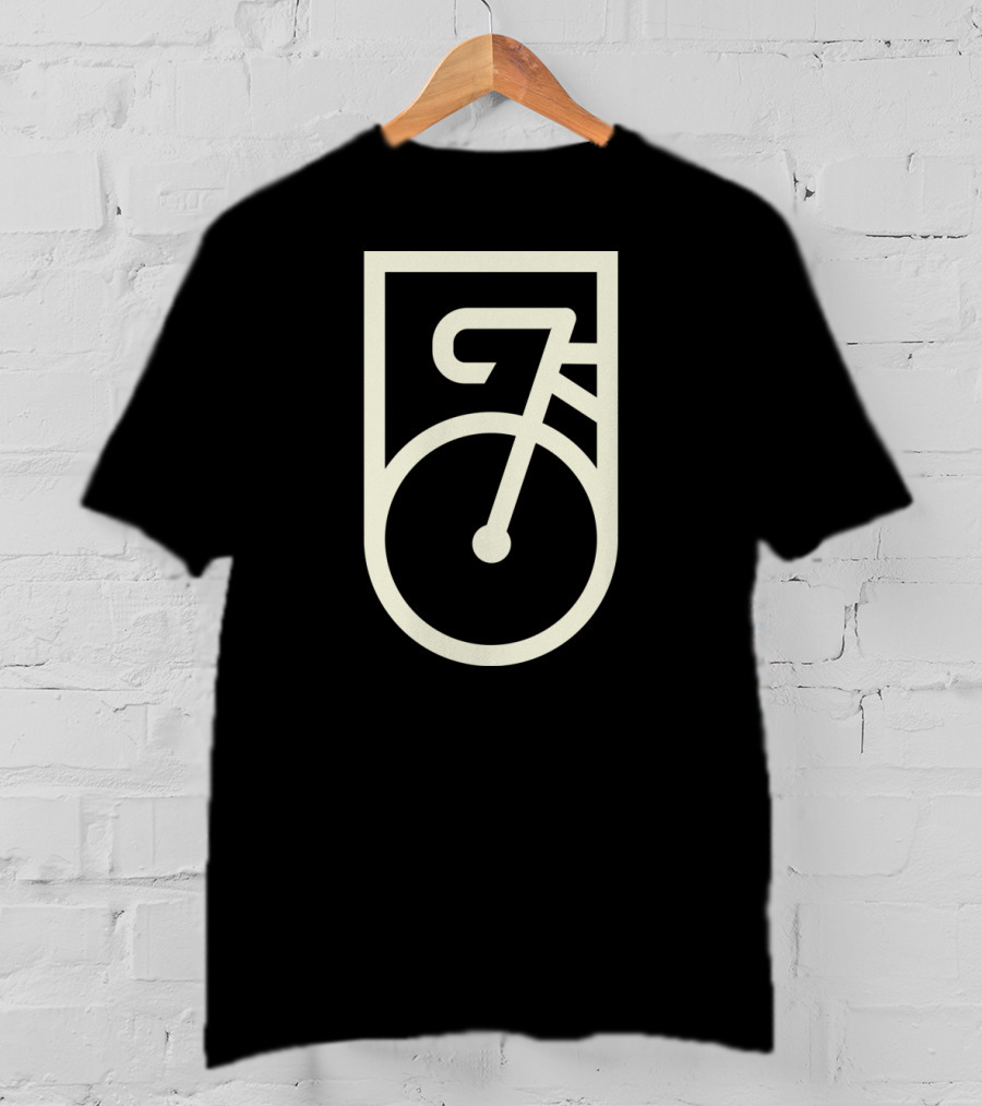 Bike Shield Icon Minimalist T-Shirt