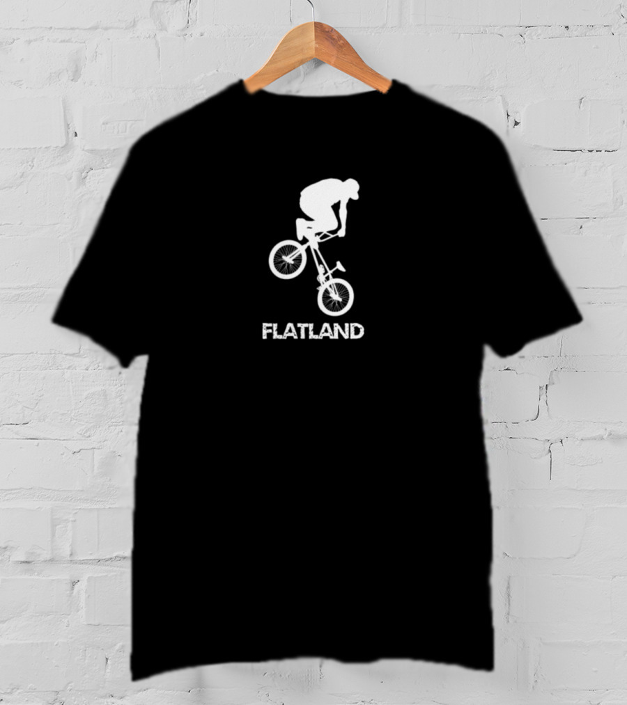 Flatland BMX Tricks Bicycle Sport T-Shirt