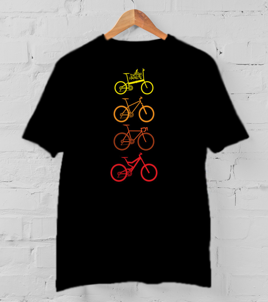 Choose Your Weapon Bicycle Styles T-Shirt