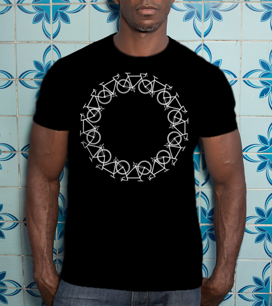 Circle Of Bike Bicycle T-Shirt