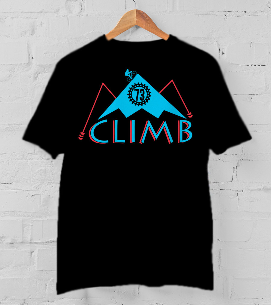 CLIMB 73 Mountain Biking Adventure T-Shirt